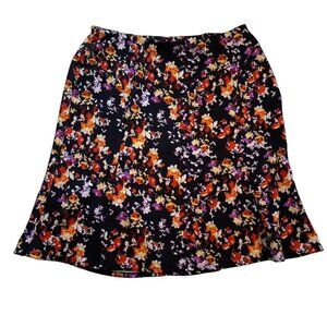 Cato Womens Godet Skirt A Line Floral  Plus Size 18 20 W u